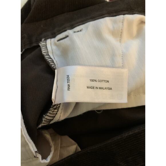 Orvis Corduroy Chino Pants Men’s Dark Brown Sz 40x29 Classic Country Outdoors - Picture 10 of 11